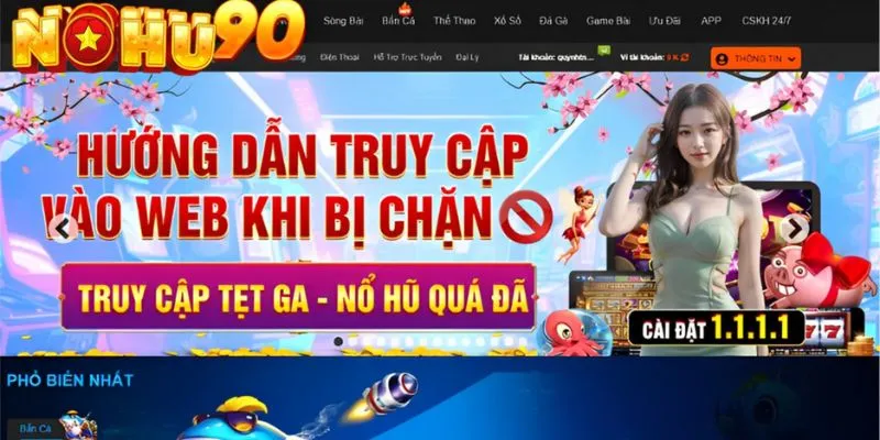 Cách truy cập link vào nohu90 hiệu quả